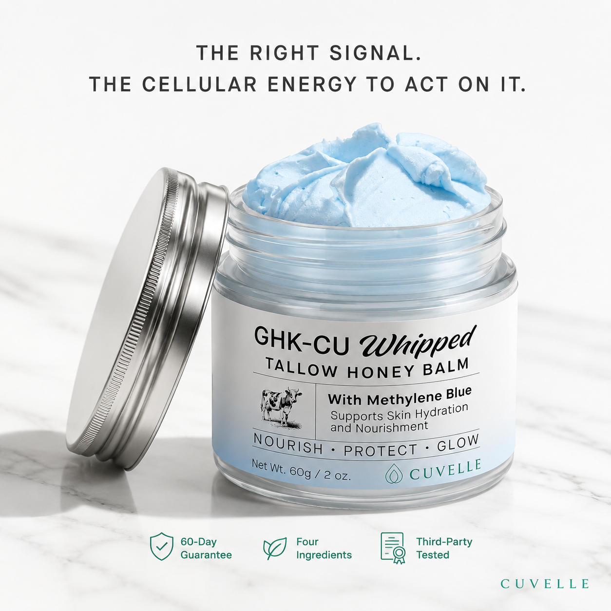 The Cuvelle GHK-Cu Tallow Balm